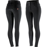 Reithose mit hoher Taille Full Grip Damen Horze Tara Reithose mit hoher Taille Full Grip Damen Horze Tara