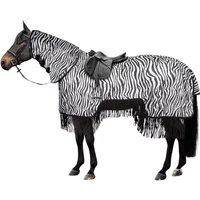 Fliegendecke für Pferde mit Fransen Horze Defender Fliegendecke für Pferde mit Fransen Horze Defender