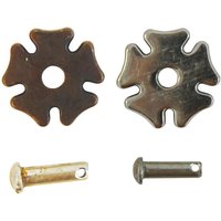 Paar von Maulringen für Steigbügel mit Nieten Pool’s Paar von Maulringen für Steigbügel mit Nieten Pool’s