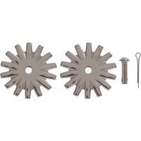 Paar von Maulringen für Steigbügel mit Nieten Pool’s 303B Paar von Maulringen für Steigbügel mit Nieten Pool’s 303B