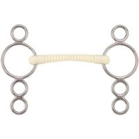 4-Ring Gebiss Soyo Happy Mouth „ribbed“ 4-Ring Gebiss Soyo Happy Mouth „ribbed“