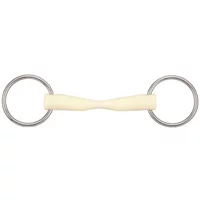 2-Ring-Gebiss für Pferd abnehmbar gerade Soyo Happy mouth „taper“ 2-Ring-Gebiss für Pferd abnehmbar gerade Soyo Happy mouth „taper“