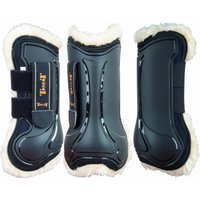 Offene Vorderbeingamaschen aus Schafsfell T de T Design Offene Vorderbeingamaschen aus Schafsfell T de T Design