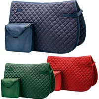 Wasserdichte Satteldecke für Pferde mit Tasche Tattini Wasserdichte Satteldecke für Pferde mit Tasche Tattini