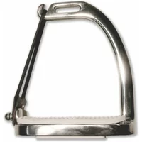 Sicherheitssteigbügel aus Edelstahl mit elastischen Ringen und Gummisohlen Tattini Sicherheitssteigbügel aus Edelstahl mit elastischen Ringen und Gummisohlen Tattini