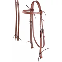 Trensen aus glattem Fettleder für Pferde Tattini Western Trensen aus glattem Fettleder für Pferde Tattini Western