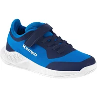 Kempa Kourtfly Velcro Kids Bleu Chaussures indoor enfant Kempa Kourtfly