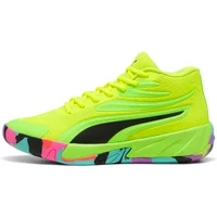 Puma Court Pro Marble Jaune Chaussures indoor Puma Court Pro Marble