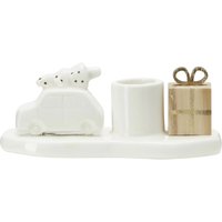 HOME STORY Kerzenhalter weiß Dolomite Maße cm B 13 H 5 T 55 Weihnachten Höffner