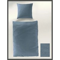 Höffner 31% Rabatt auf Bierbaum Biber Bettwäsche in Blau 135x200 cm