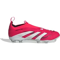 adidas Predator Elite Laceless FG Kids Rouge Chaussures de football enfant adidas Predator Elite LL FG
