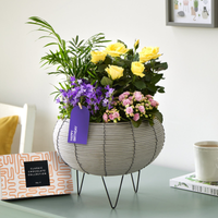 Beautiful Birthday Basket with Chocolates at Interflora Flowers Beautiful Birthday Basket with Chocolates.