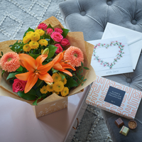 Get Well gift set with chocolates and card at Interflora Flowers Get Well gift set with chocolates and card.