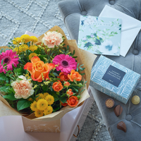 Thank You gift set with chocolates and card at Interflora Flowers Thank You gift set with chocolates and card.