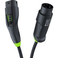 Green Cell Habu EV-Ladestation 7m 2-in-1 11kw Black