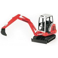 BRUDER Schaeff HR16 Minibagger (rot/schwarz)