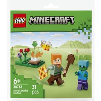 LEGO Minecraft Alex's Campfire Conflict 30732