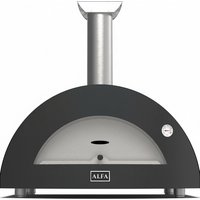 Alfa Forni Moderno 3 Pizze Holz Schiefer Grau