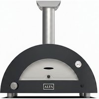 Alfa Forni Moderno 2 Pizze Hybrid-Pizzaofen Ardesia Grey