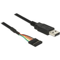 DeLOCK 1.8m USB2.0-A/TTL 6-p USB cable