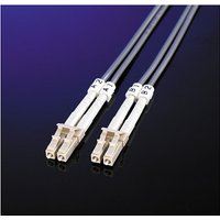 ROLINE Fibre Optic Jumper Cable, 50/125µm, LC/LC, OM3, turquoise 20m InfiniBand/fibre optic cable