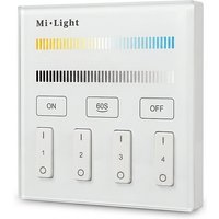 LED Fernbedienung Smart Panel dual white (CCT) 4-Zonen *Milight/Miboxer*