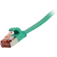 Synergy21 Patchkabel RJ45, CAT6 250Mhz, 10m grün, FTP(U/FTP), TPE(Superflex), Flach