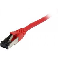 Synergy21 Patchkabel RJ45, CAT8.1 2000Mhz, 2m, rot, S-STP(S/FTP), TPE(Ultra SuperFlex), AWG26,