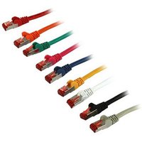 Synergy21 Patchkabel RJ45, CAT6 250Mhz, 15m schwarz, S-STP(S/FTP), TPE/LSZH(Superflex)