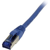 Synergy21 Patchkabel RJ45, CAT6A 500Mhz, 10m, blau, S-STP(S/FTP), TPE/LSZH(Superflex), AWG26,