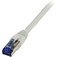 Synergy21 Patchkabel RJ45, CAT6A 500Mhz, 10m, grau, S-STP(S/FTP), TPE/LSZH(Superflex), AWG26,