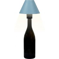Synergy 21 LED Tischleuchte Akku für Flaschen, outdoor IP54, Touch Switch dimmbar, blau