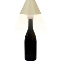 Synergy 21 LED Tischleuchte Akku für Flaschen, outdoor IP54, Touch Switch dimmbar, gelb