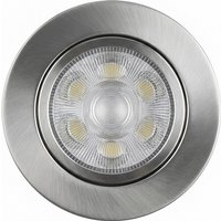 Synergy 21 LED Deckeneinbauspot Helios silber, rund+schwenkbar, warmweiß