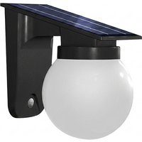 Synergy 21 LED Wand Akku Solar Lampe - Ball milky -