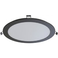 Synergy 21 LED Ultra Slim LED Panel Light V6 15W dual white (CCT) Schwarz 24V