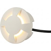 Synergy 21 LED Bodeneinbaustrahler ARGOS rund Segment-4 IP67 ww - braun