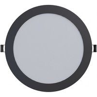 Synergy 21 LED Ultra Slim LED Panel Light V6 18W SWW/WW/NW (3CCT) Schwarz 24V