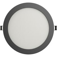 Synergy 21 LED Ultra Slim LED Panel Light V6 20W SWW/WW/NW (3CCT) Schwarz 24V