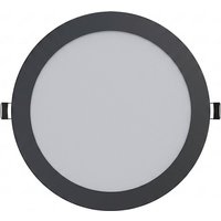 Synergy 21 LED Ultra Slim LED Panel Light V6 24W SWW/WW/NW (3CCT) Schwarz 24V