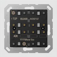 Jung LS 4292 1ST KNX Tastsensor-Modul Universal, 2fach, F40, Secure, Serie LS