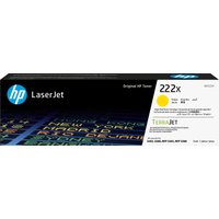 HP 222X - Hohe Ergiebigkeit - Gelb - original - LaserJet - Tonerpatrone (W2222X) - fr Color LaserJet Pro MFP 3302fdn, MFP 3303fdw