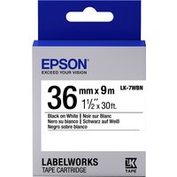 Epson LK-7WBN label-making tape