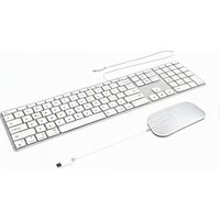 ZAGG WIRED USB-C KEYBOARD MOUS APPLE SILVER SWISS