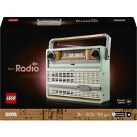 LEGO Icons 10334 Radio w stylu retro
