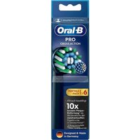 Oral-B Aufsteckbürsten CrossAction Pro 6er Schwarz