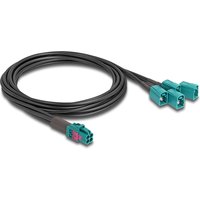 Kabel Mini FAKRA Z Buchse quad zu 4 x FAKRA Z Buchse A-Typ