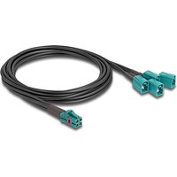 Kabel Mini FAKRA Z Buchse quad zu 4 x FAKRA Z Buchse B-Typ