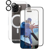 PanzerGlass CAREâ„¢ by ® 3-in-1 Ceramic Bundle iPhone 16 Pro Max