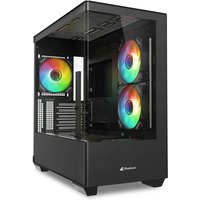 Sharkoon ELITE SHARK CM100 (schwarz, Tempered Glass x 2)